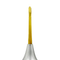 Close-up of serrated titanium tip on Power Flex Luxator curved 3.5 mm