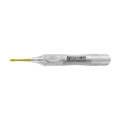 Power Flex Luxator curved 3.5 mm titanium serrated dental instrument side view