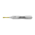 Power Flex Luxator 4035S-6 curved 4.5 mm short-tip serrated titanium instrument