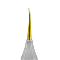 Close-up of serrated titanium tip on Power Flex Luxator curved 4.5 mm