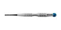Full view of the Power Flex PDL Luxatome small distal 2 mm titanium with a teal color-coded handle end