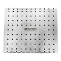 Bottom view of the 7507 Power Implant Guide Kit Cassette in stainless steel