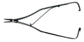 Additional view of Power Mathieu thin-tip needle holder, 16 cm, with black titanium finish