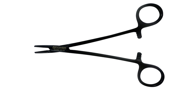 Additional product view of Power Mayo–Hegar needle holder in Black Titanium configuration