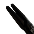Close-up of the straight jaws on Power Mayo–Hegar Black Titanium needle holder