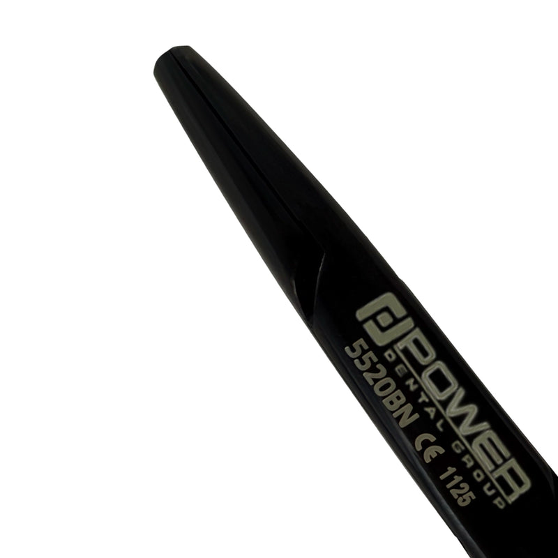 Tungsten carbide gripping surface detail on Power Mayo–Hegar needle holder SKU 5520BN