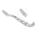 Power University of Minnesota retractor with large ergonomic handle, 22 cm stainless steel dental surgical instrument for cheek and flap retraction
