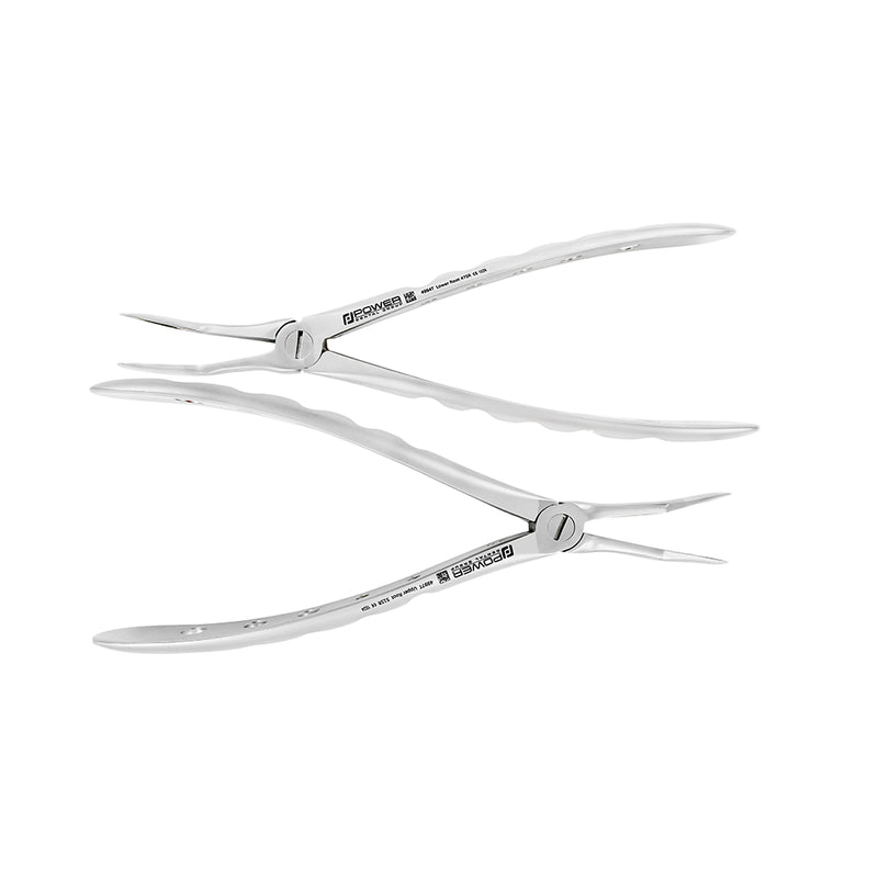 Power Root Extraction Forceps Kit with upper and lower slim-beak forceps, set of 2 (4994T and 4997T)