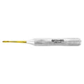 Diamond-knurled stainless steel handle of Rosenbaum 3rd molar elevator for secure grip and control