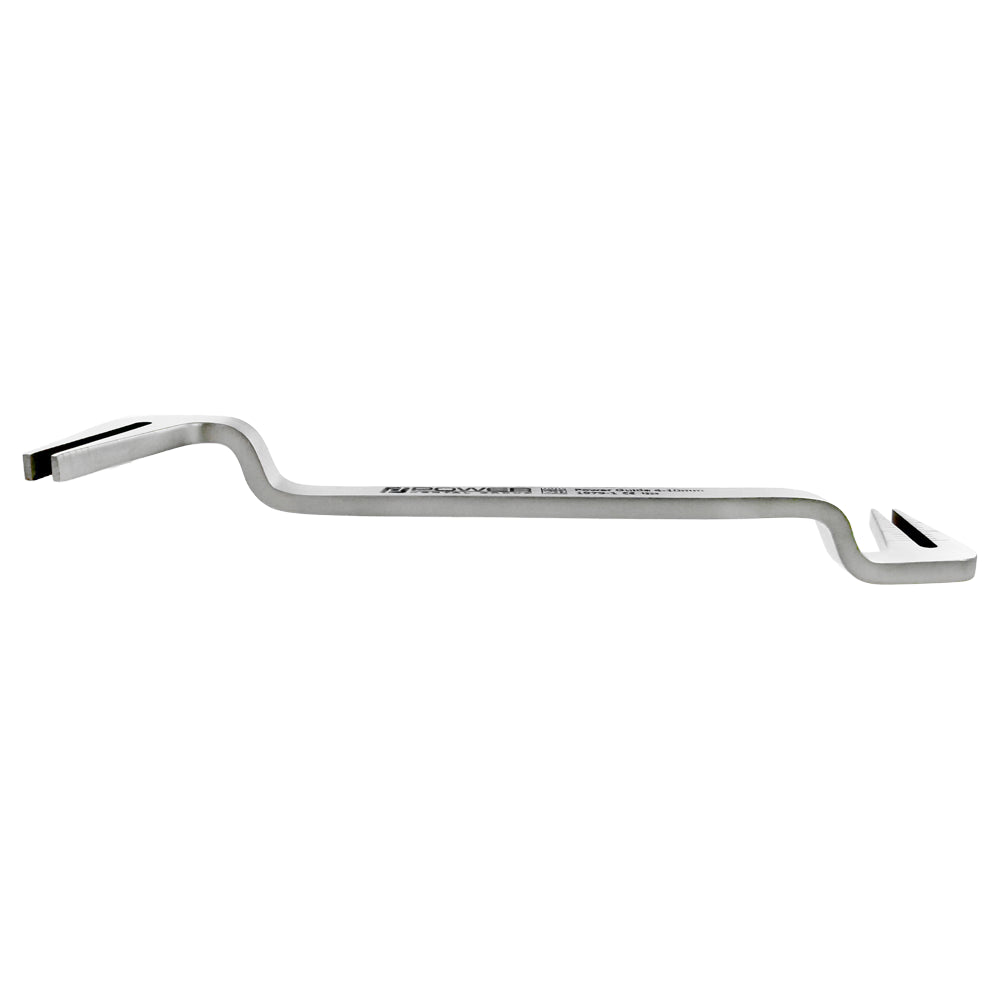 Power Self-Centering Implant Guide – anterior 4–10 mm, tapered self-centering design with open pilot drill window, side view