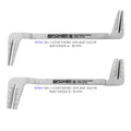Power self-centering implant guides anterior and posterior shown for the 7507 Power Implant Guide Kit Cassette