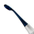 Close-up of the spoon-shaped carrier tip on the Power Sinus Bone Graft Packer & Carrier, titanium