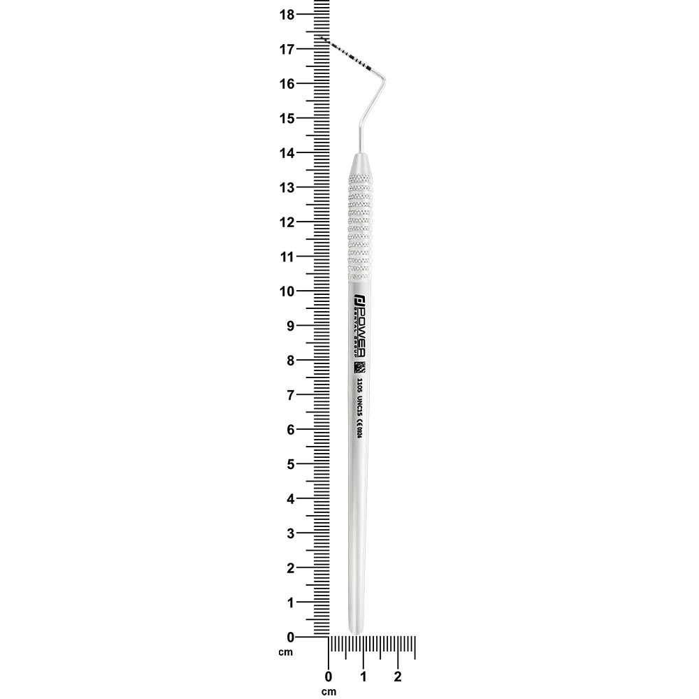 Power UNC15 Probe (1–15 mm), 1EZ with measurement scale showing 15 cm overall length