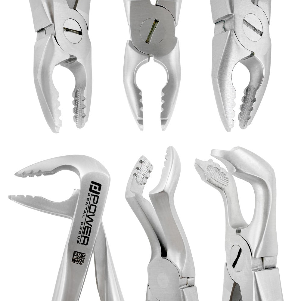 Alternate view of the Power Universal atraumatic extraction forceps kit with compact handles – SKU 5040