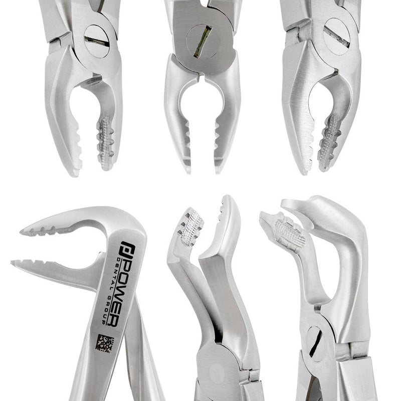 Alternate view of the Power Universal atraumatic extraction forceps kit with compact handles – SKU 5040