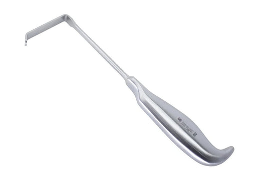 Langenbeck Retractor – ergonomic handle, side view