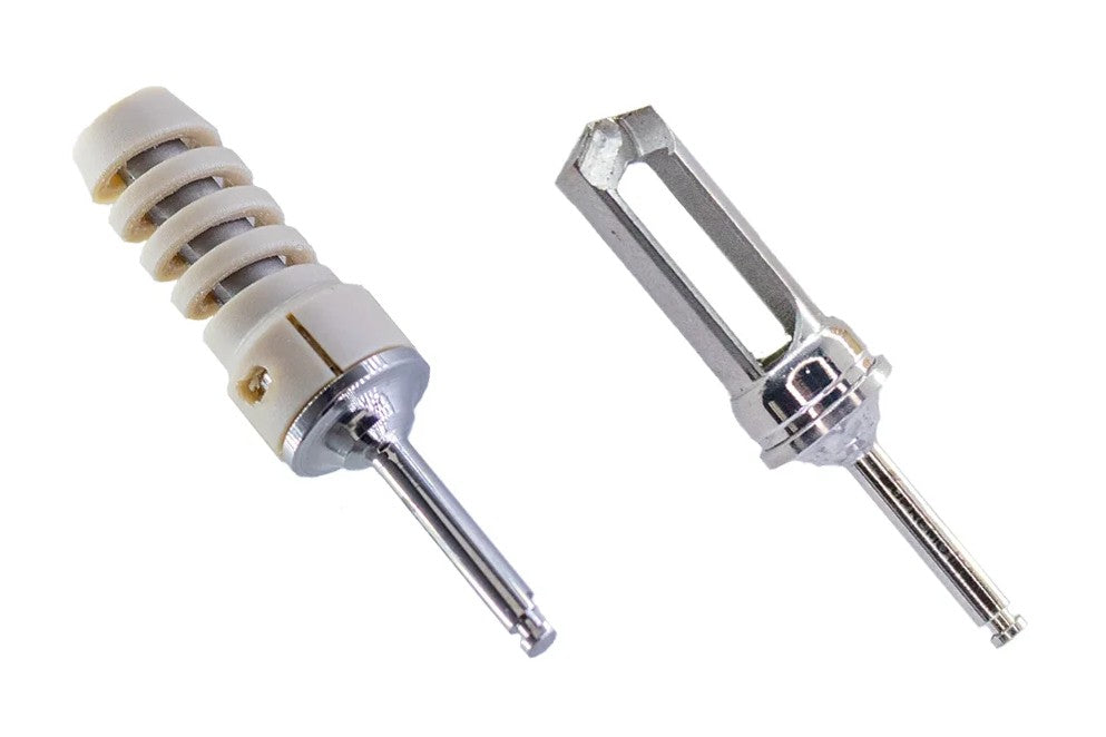 Sinus lift window drill with stop – handpiece-compatible, side view