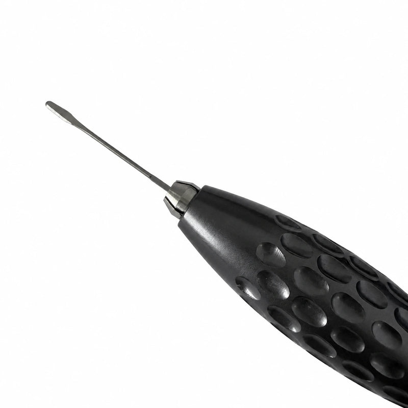 Supremo Tunnel Blade TB3 Espada attached to aluminum handle close-up
