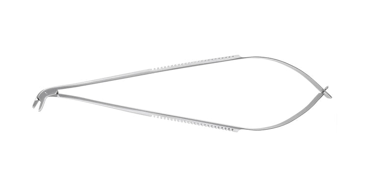 Sectional matrix band forceps with 45° angled, serrated tips, 6.5 in (16.5 cm), SKU 5531