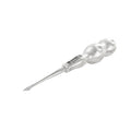 Spade Lux-Tome Bernard #2 straight thin serrated periodontal instrument