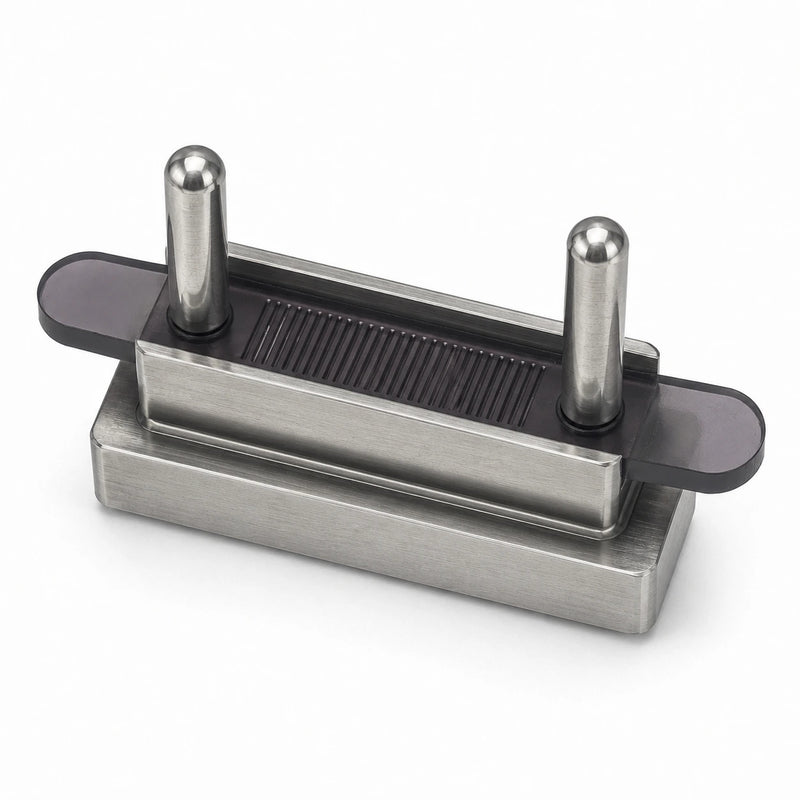 Angled view of Supremo Easy Graft device for gingival graft preparation