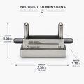 Supremo Easy Graft device dimensions showing 6.5 cm length, 2.8 cm width, and 3.5 cm height
