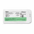 Single sterile package of Techsuture Nylon Soft Blue Suture USP 5-0 with 15 mm Black Regular needle