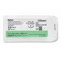 Single package front view of Techsuture Nylon Soft Blue Suture USP 5-0