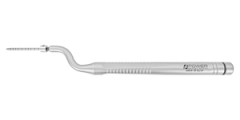 CONVEX OSTEOTOME 2.0mm, LONG ANGLE OFFSET WITH KEY