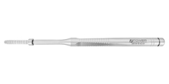 CONVEX OSTEOTOME 4.3mm, LONG ANGLE STRAIGHT WITH KEY