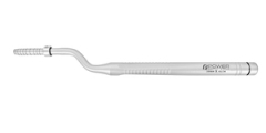 CONVEX OSTEOTOME 5.0mm, LONG ANGLE OFFSET WITH KEY