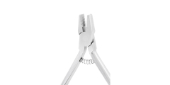 ORTHODONTIC PLIER HOLLOW CHOP ARCH FORMING 3 GROOVES . 016", 018", 022".