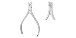 ORTHODONTIC DISTAL END FLUSH CUTTER T/C SAFTY HOLD 12cm Max. wire size .020, .022 x .028